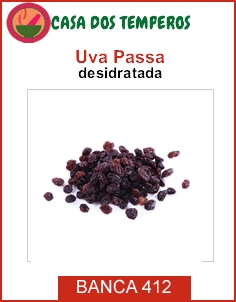 Imagem de UVA PASSA DESIDRATADA